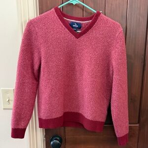 Lands' End Burgundy Cashmere Sweater